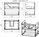 Бриклаер Тумба с раковиной Брайтон 80 (Mario) белая матовая/дуб кера – картинка-19